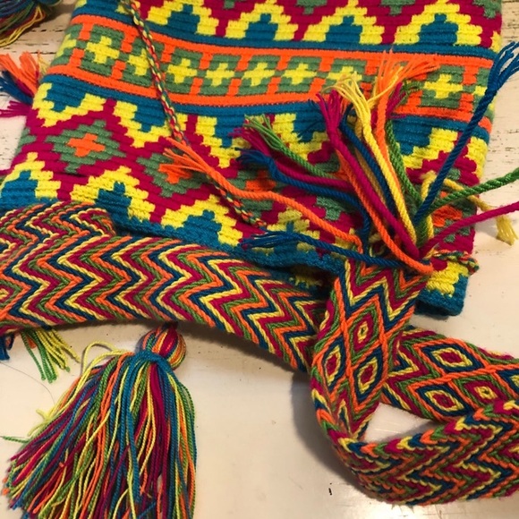 wayuu mochila shoulder bag - Picture 3 of 6